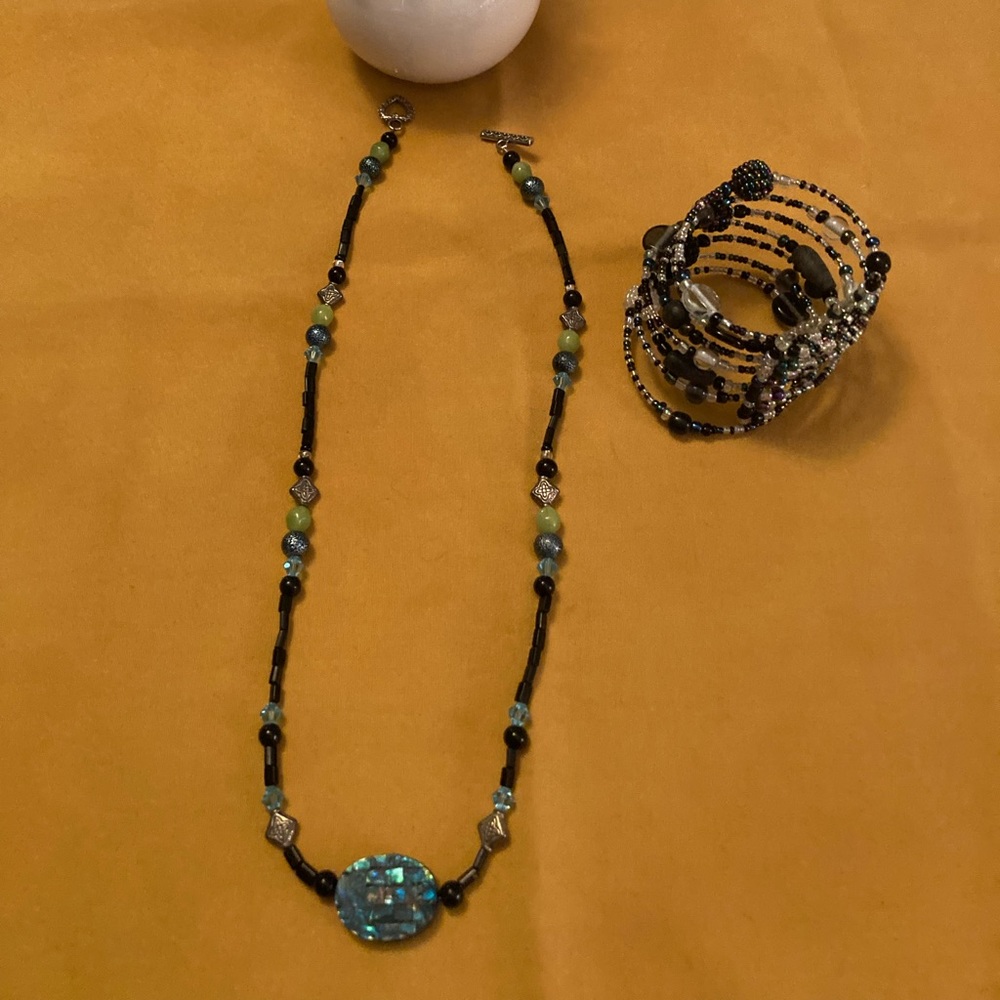 Necklace and bracelet